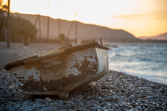 boat on the beach