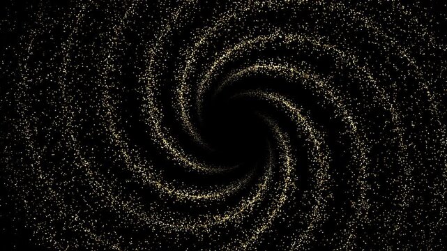 gold luxury particles graphic background video