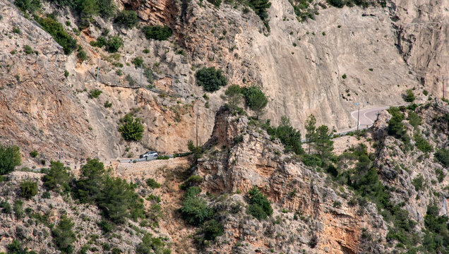 Carreteras de monta&ntilde;as puerto de monta&ntilde;a Millares.