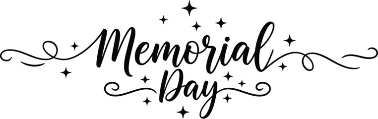 Memorial day decorations and greeting ideas for patriotic celebrations © MDMasud