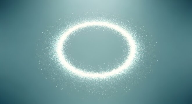 A solar eclipse with a bright ring of light around a dark center