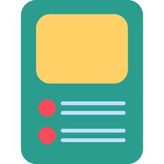Fototapeta premium Music Player Icon