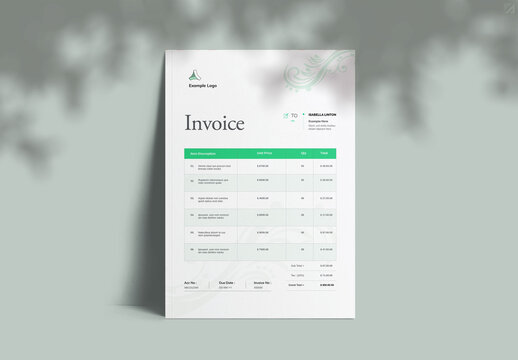 Invoice Layout