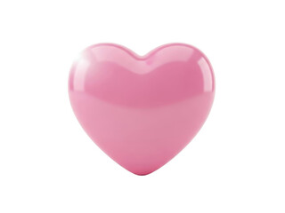 Obraz premium Soft pastel heart symbolizing love and tenderness