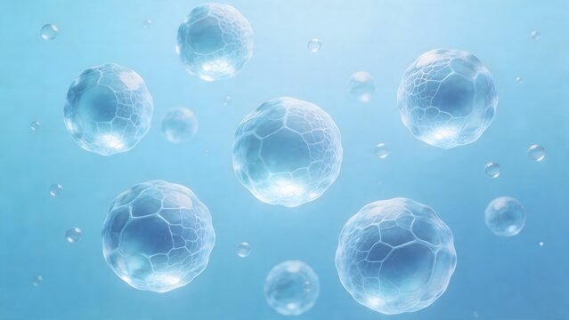 Cellular structures in liquid