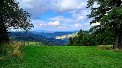 Panorama ze zbocza Wielkiej Raczy © Dariusz Wolański