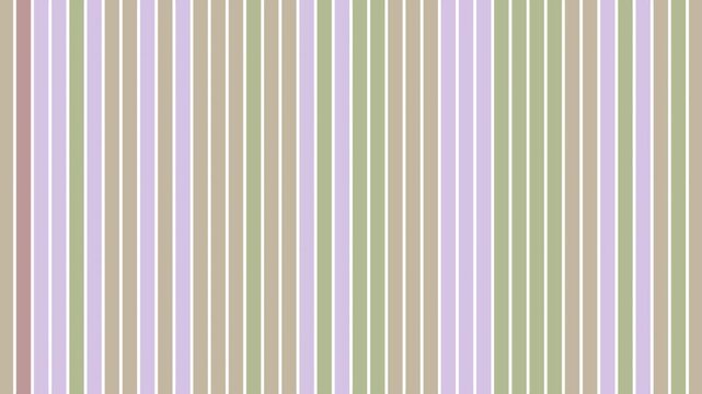 Animated illustration - sequence of randomly colored vertical stripes arranged in parallel