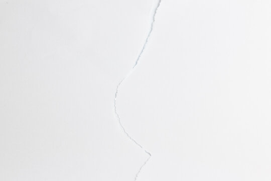 Torn White Paper Edge Background with Copy Space for Creative Design