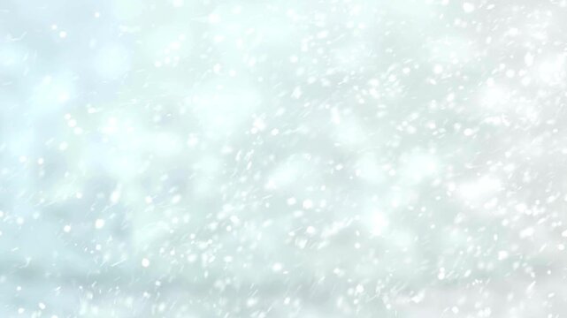 christmas background with snowflakes