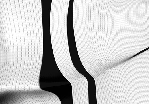 Waved paper background