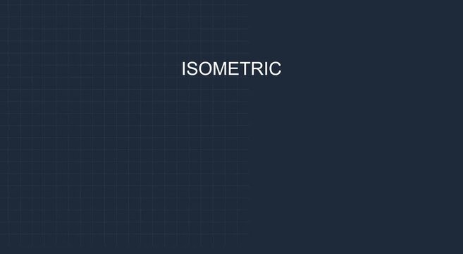 Isometric grid animation background, motion for modern, digital projects