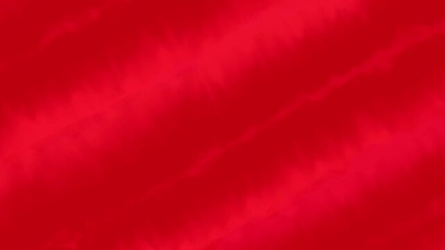abstract animation video background of wave clouds walking in red crayon pencil style