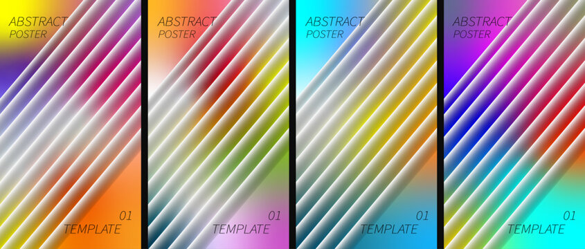 A minimalist dark navy square frame containing the clean white text labels AI and abstract design 5.