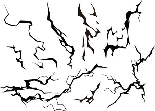 Japanese Anime Lightning Effect Vector Game VFX 01