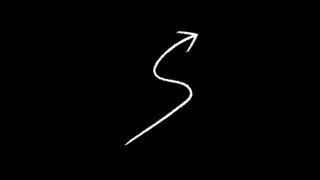 Modern flat double arrow animation, white horizontal exchange style pointing left and right, black background.