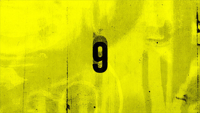 Grunge Countdown Logo
