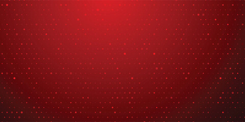 Fototapeta na wymiar abstract red background halftone circle dots grunge pattern 