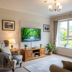 Fototapeta premium Senior living room 