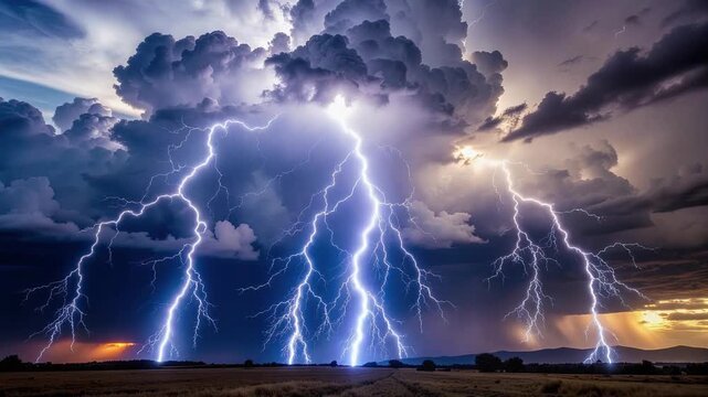 Rising Lightning Streamer Loop