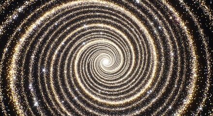 Fototapeta premium Hypnotic Spiral Galaxy - A Mesmerizing Cosmic Vortex.