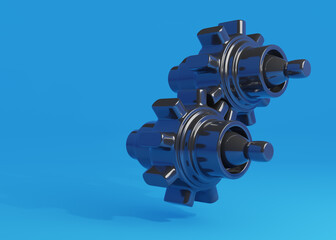 Obraz premium Gears, 3d render
