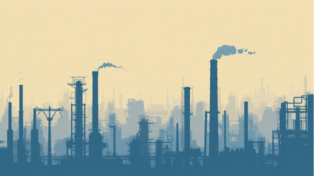 Industrial Plant Factory Production Facility.