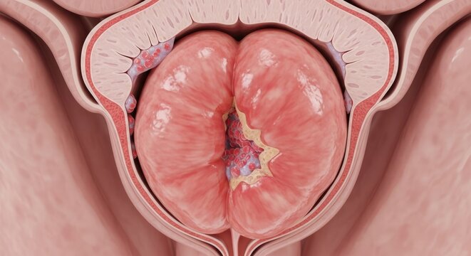 Urological gland progression: adenoma development, inflammatory condition, zonal morphology, medical visualize, human prostate, calcification detect, pelvic structure, reproductive system.