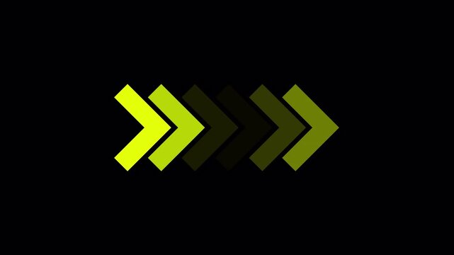 3d arrow icon swipe up animation black background. UP Directional Arrow Loop Animation. Animated arrows for the overlay video layer. 3d arrow directional. 

