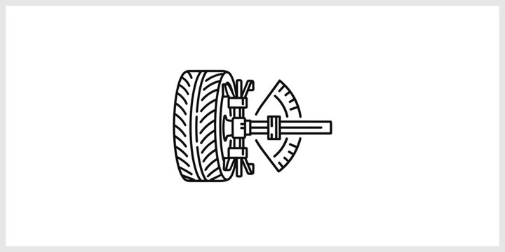 Car Wheel Alignment Indicator