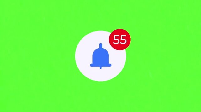 Vibrant digital notification bell icon with a prominent new message count, symbolizing essential online alerts, timely updates, and critical digital communication