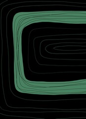 Abstract image for printing. Picture for modern interiors. The picture is painted by hand on a tablet. © neurostructure