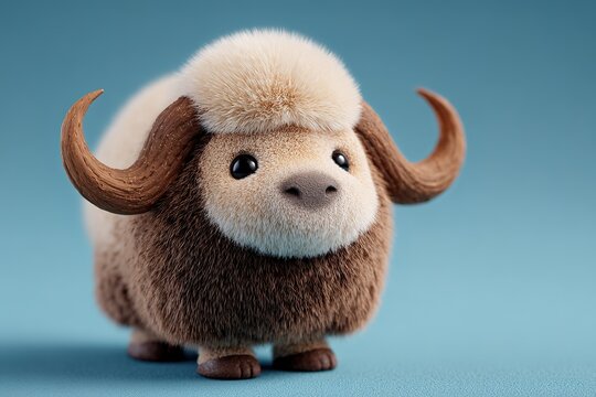 takin with horns
