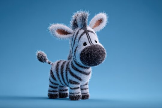 baby zebra in the zoo