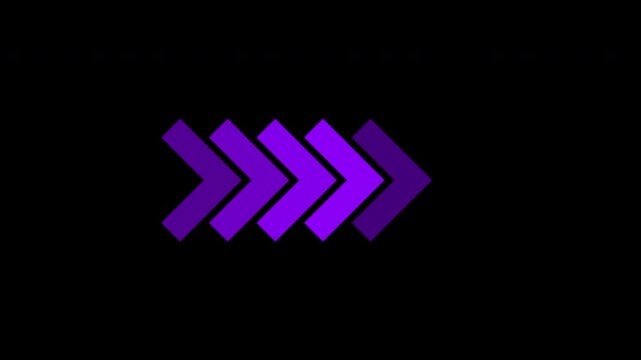 Animated arrows for the overlay video layer. swipe up animation. Continuous group of arrow blending together and going in one direction.
