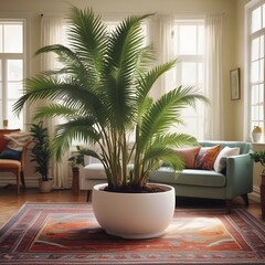 Fototapeta premium Decorative plants: The essential item for stylish interiors