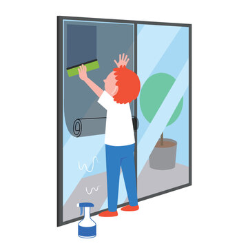 Window Film Illustration for Insulation Heat Shielding and UV Protection.