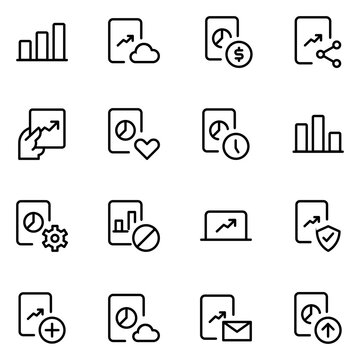 Collection of Basic Sun Protection Related Vector Line Icons. Contains Icons like Modern Corporate Data Analytics Illustration with Business Charts and more. Editable stroke. 48x48 pixels