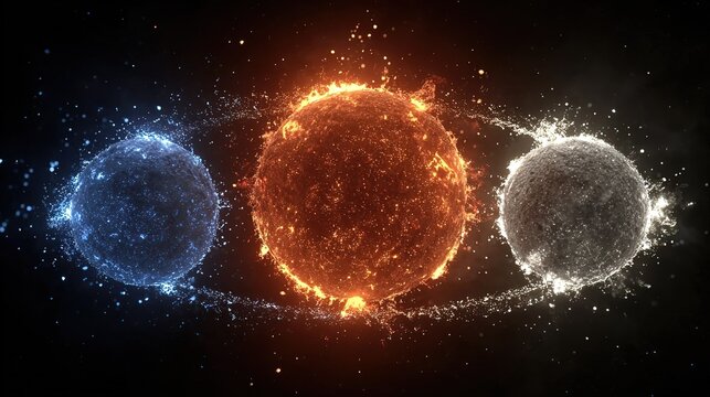 planet earth in space