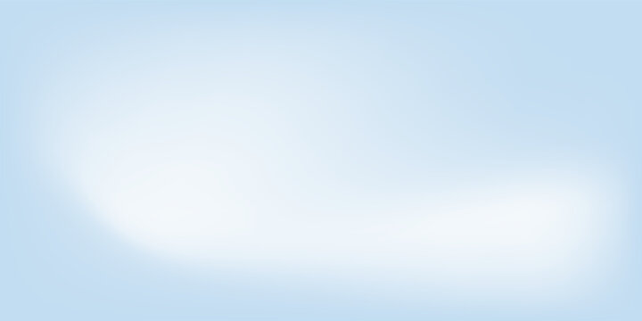 Beautiful Flowing Summer Color Abstract Background. Sky blue and cream gradient mesh background. Refreshing abstraction artwork.