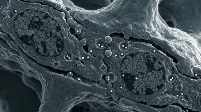 Human Blood-Brain Barrier with Internalized Synthetic Nanoplastic Particles Ion-Abrasion SEM Visualization for Neuroscience Research