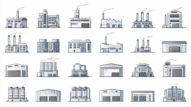Industrial Buildings and Factory Structures.