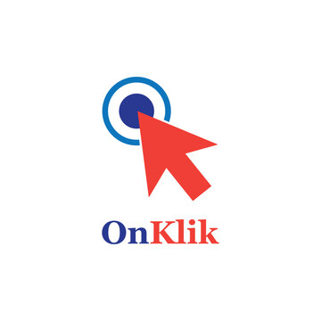 Click symbol arrow on the on button