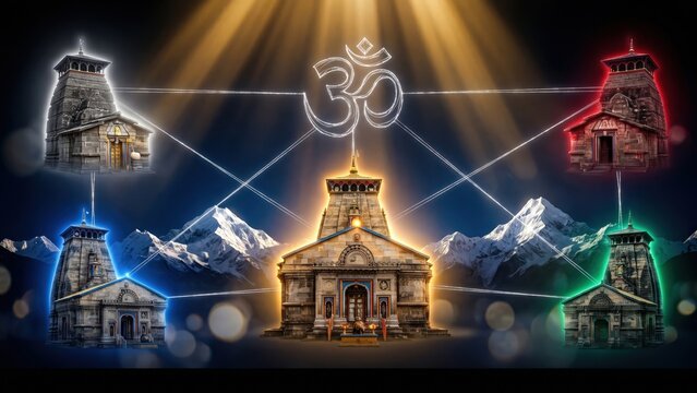 Panch Kedar Temples &mdash; Sacred Shiva Shrines Himalaya