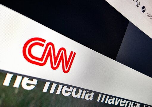 a computer screen with CNN website displayed