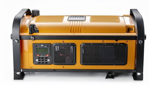 electric generator isolated on a white background