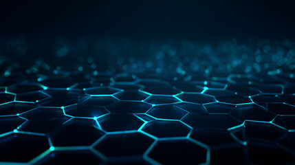 Naklejka premium Abstract blue background with circular ripples like water surface