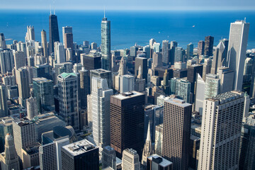 Fototapeta premium Buildings and Architecture in Chicago, United States