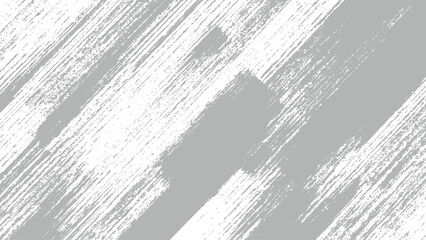 Fototapeta premium Gray and white abstract brush stroke pattern texture background design element
