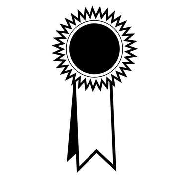 Prize ribbon award