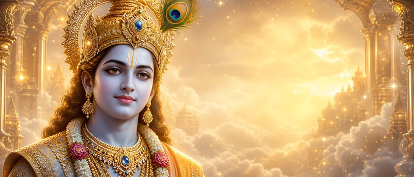 Auspicious Mithuna Sankranti and Nirjala Ekadashi celebration banner featuring Lord Vishnu and Shri Ram with traditional Hindu devotional festival editorial template design